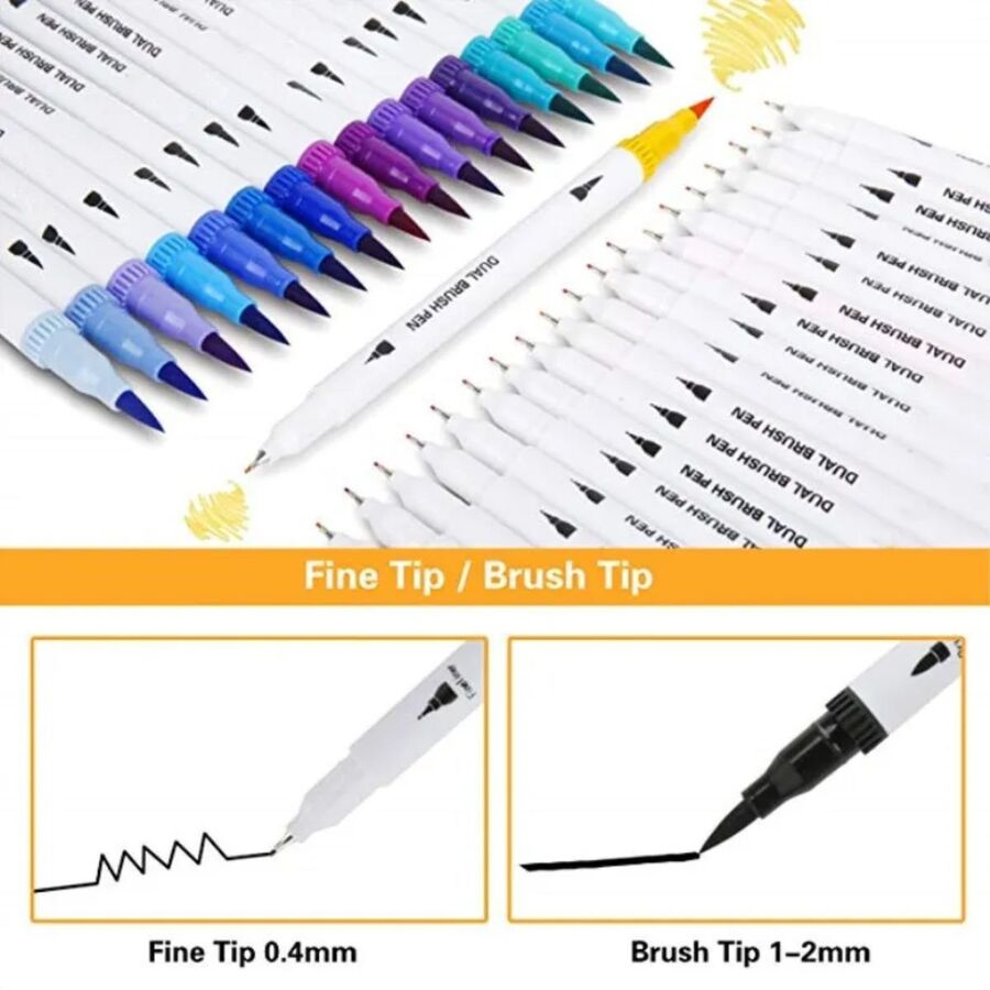 Mega pack marcadores doble punta