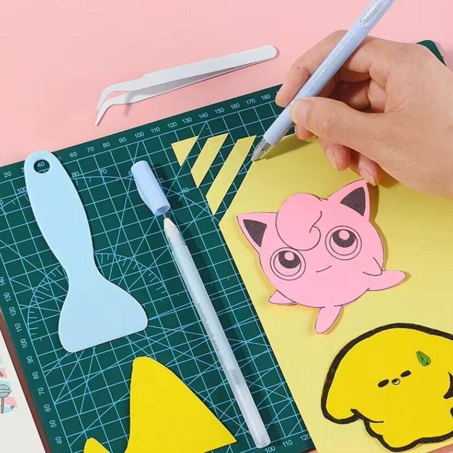 Set cutter ceramica, pinza, espatula, pegamento y mas