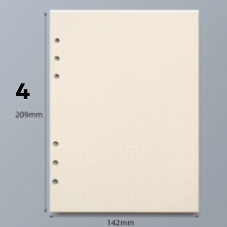 Pack hojas A5 80 hojas planner
