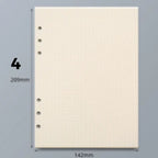 Pack hojas A5 80 hojas planner
