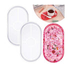 MOLDE DE SILICONA PARA BANDEJA YESO, CEMENTO, RESINA C4