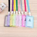 Porta tarjeta colgante