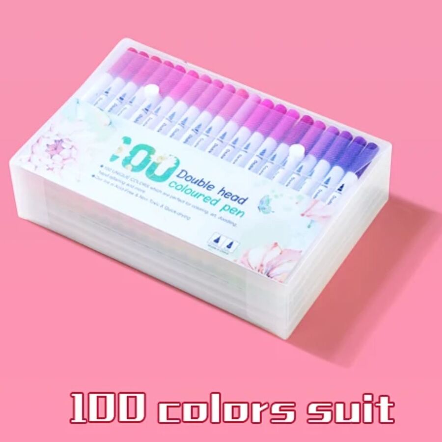 Mega pack marcadores doble punta