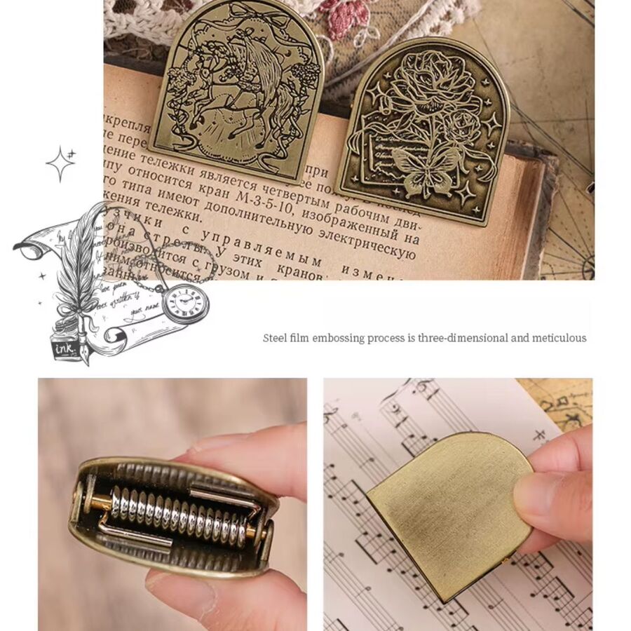 PINZA RETRO VINTAGE COLOR BRONCE