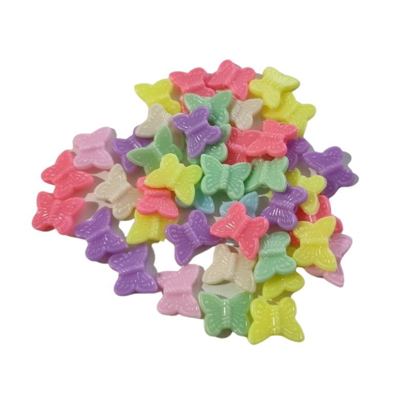 200 Mariposa Acrilico 15*11mm