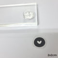 Sello De Silicona Corazon Circulo
