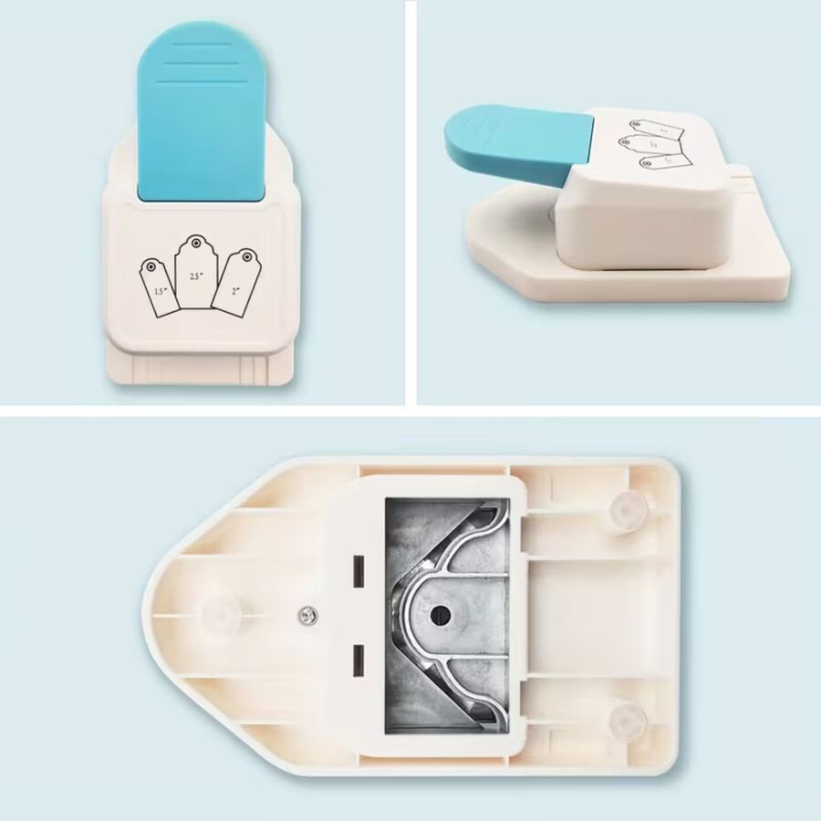 Perforadora De Tag Etiquetas Curvo