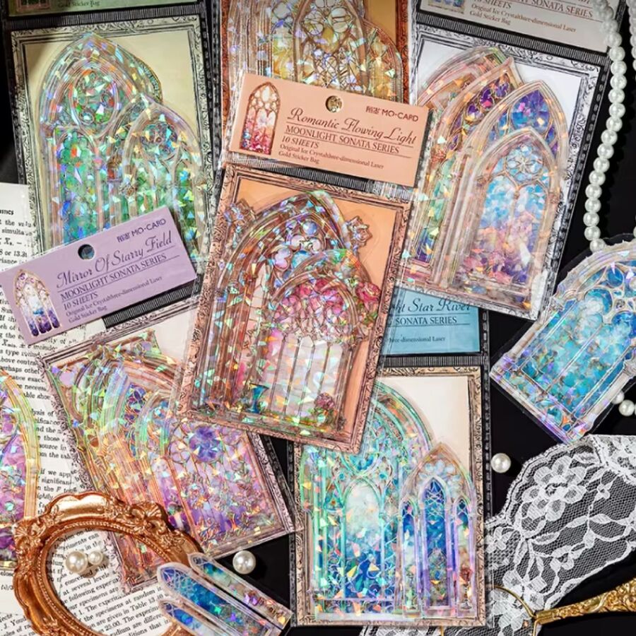 Set sticker puertas hadas 30765 pet