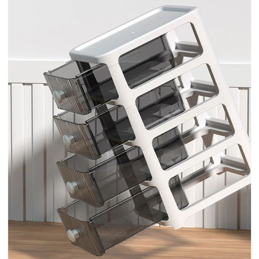 Organizador deslizable 4 cajones