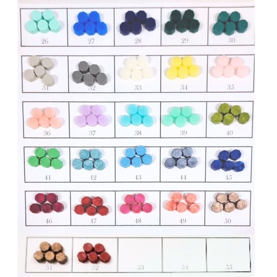 50 Lacres Ceras para sellos