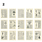 Set papeles vintage grandes