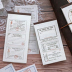Block tarjetas papel 30776
