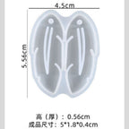 Molde de silicona pluma - 29714