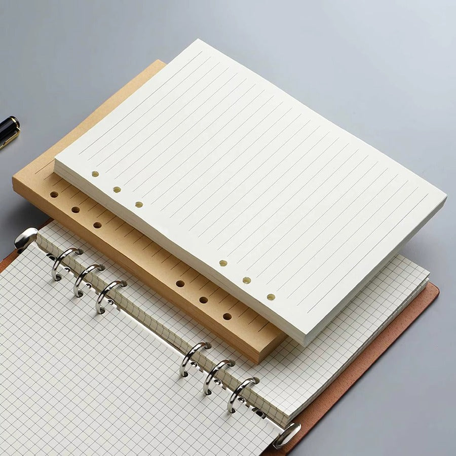 Pack hojas A5 80 hojas planner