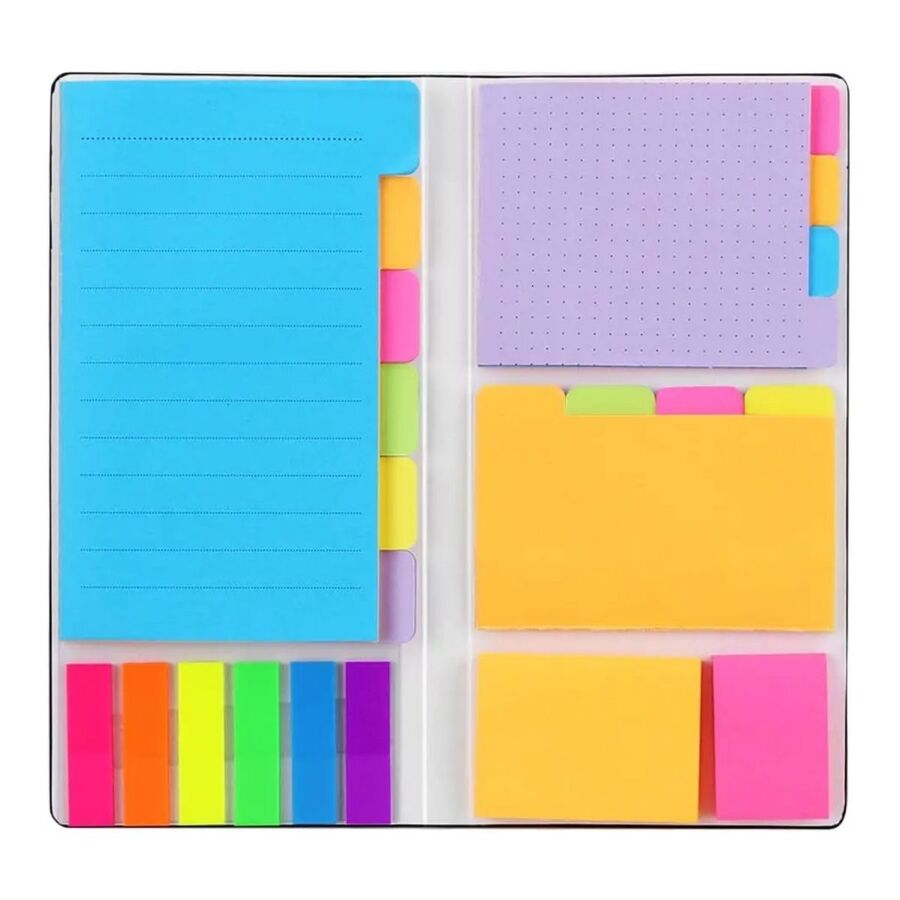 Estuche post it notas adhesivas