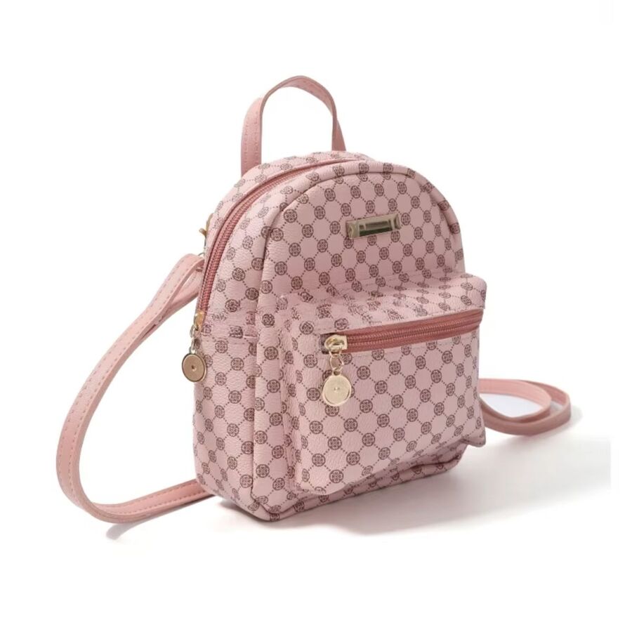 MOCHILA CHICA CON ACCESORIO Y CORREA