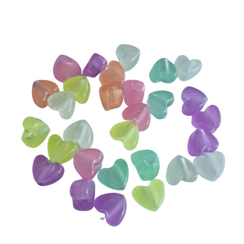 50 g Corazon Pastel Brilla Oscuridad