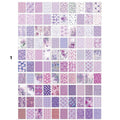 Libro 100 papeles florales