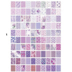 Libro 100 papeles florales