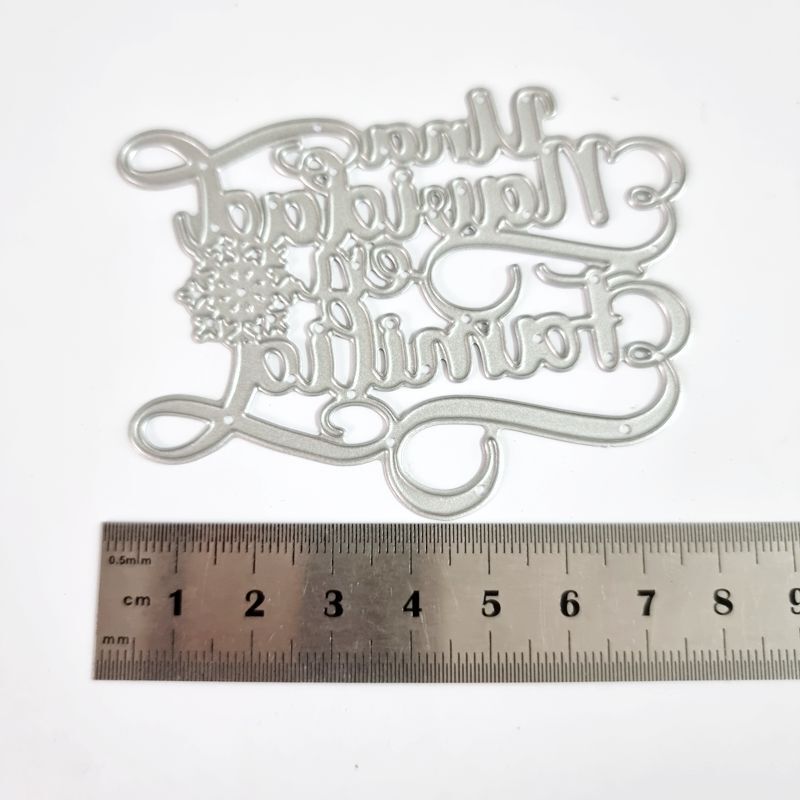 Troquel Una Navidad En Familia