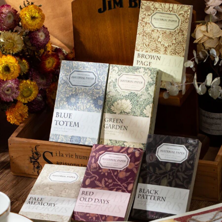 Libro mediano papeles botanicos