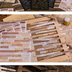 Set 4 Planchas pegatinas frases