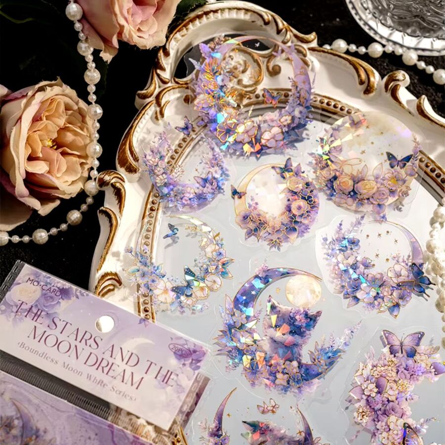 Stickers colección moon pet