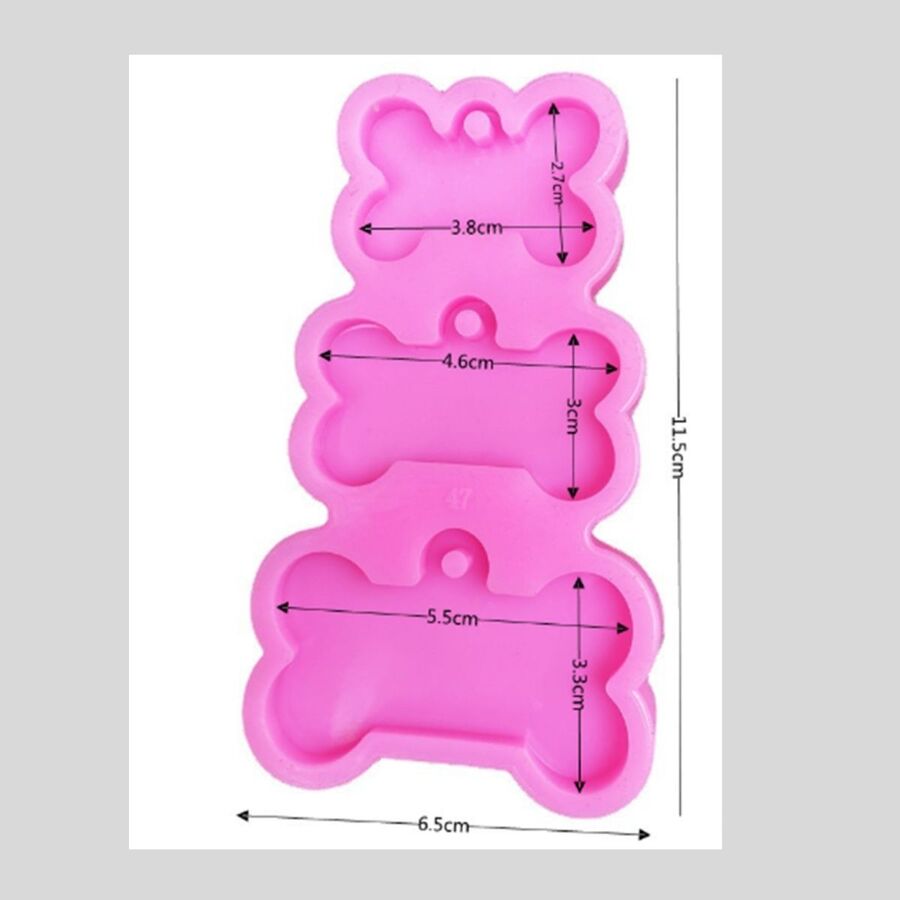 Molde de silicona Huesos - 29587
