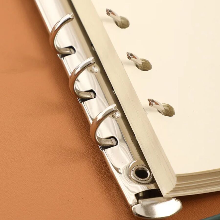 Midori Bitacora con anillas ecocuero