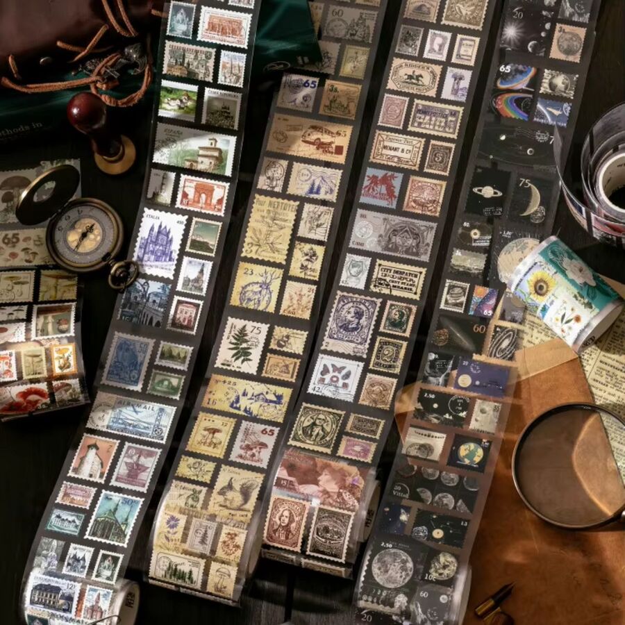 ESTAMPILLAS EN ROLLO STICKERS