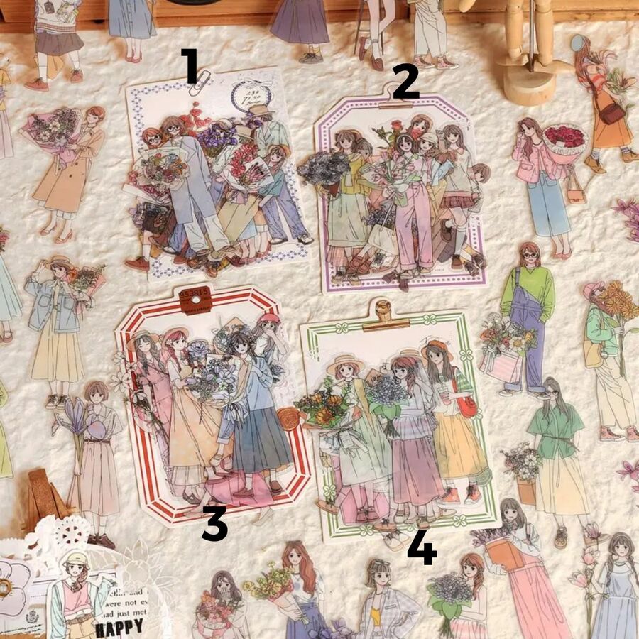 Pack pegatinas chicas, nenas 30428