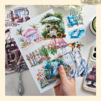 LIBRO STICKERS PET Y WASHI MOMENTS