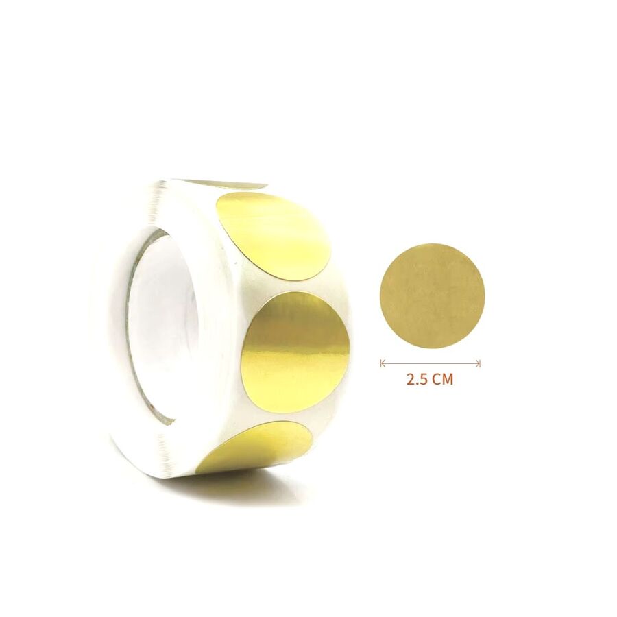 CIRCULO ADHESIVO CIERRE BOLSAS