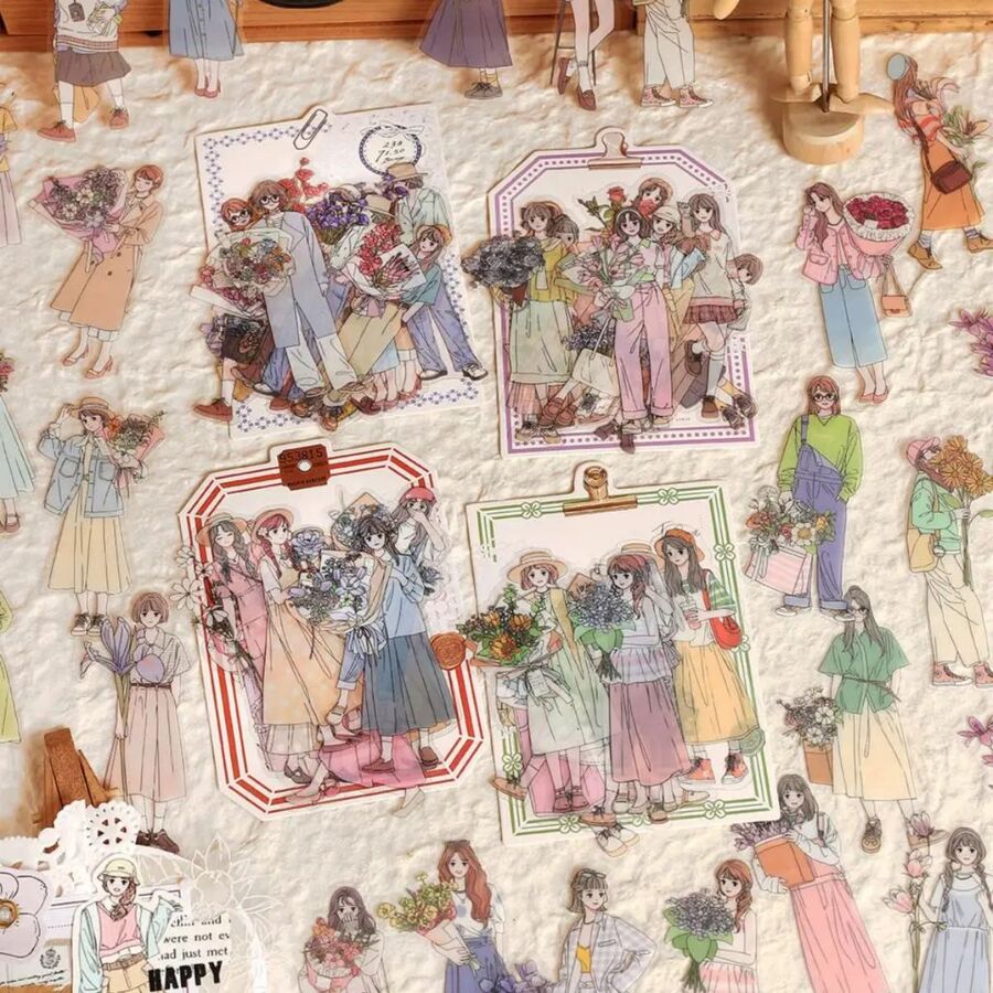 Pack pegatinas chicas, nenas 30428