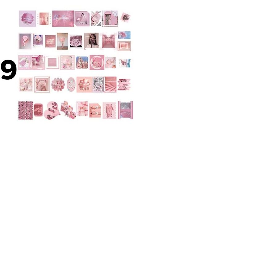 Caja stickers colección moderna