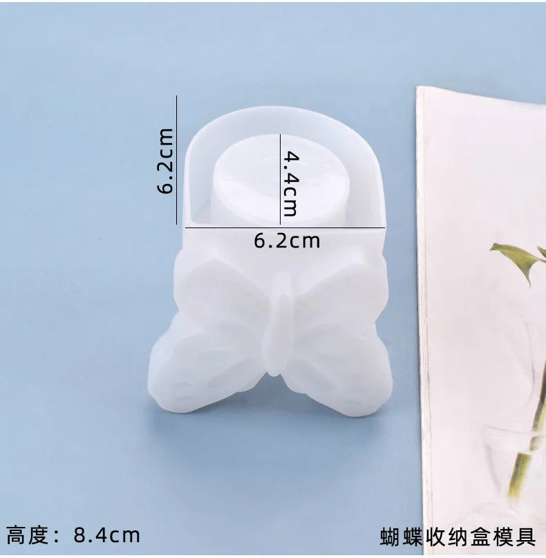 Molde de silicona porta vela mariposa - 29735
