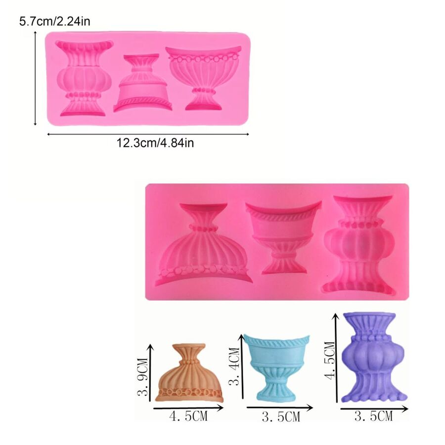 MOLDE SILICONA ANFORA C1