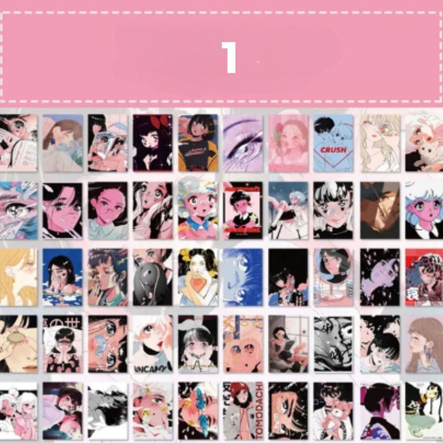 Libro adhesivo anime