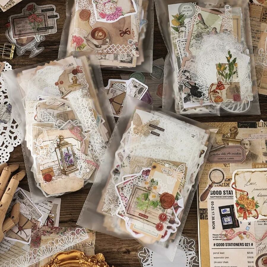 Pack stickers, papel y pet 30236