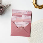 Set de stickers de frases Indifference (6 planchas)