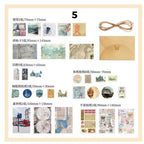 KIT VARIOS CON SOBRE PAPELES Y STICKERS