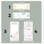 Block tarjetas papel 30776