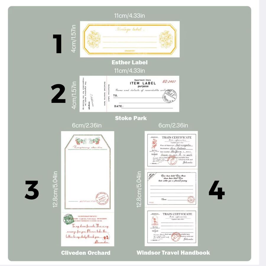 Block tarjetas papel 30776