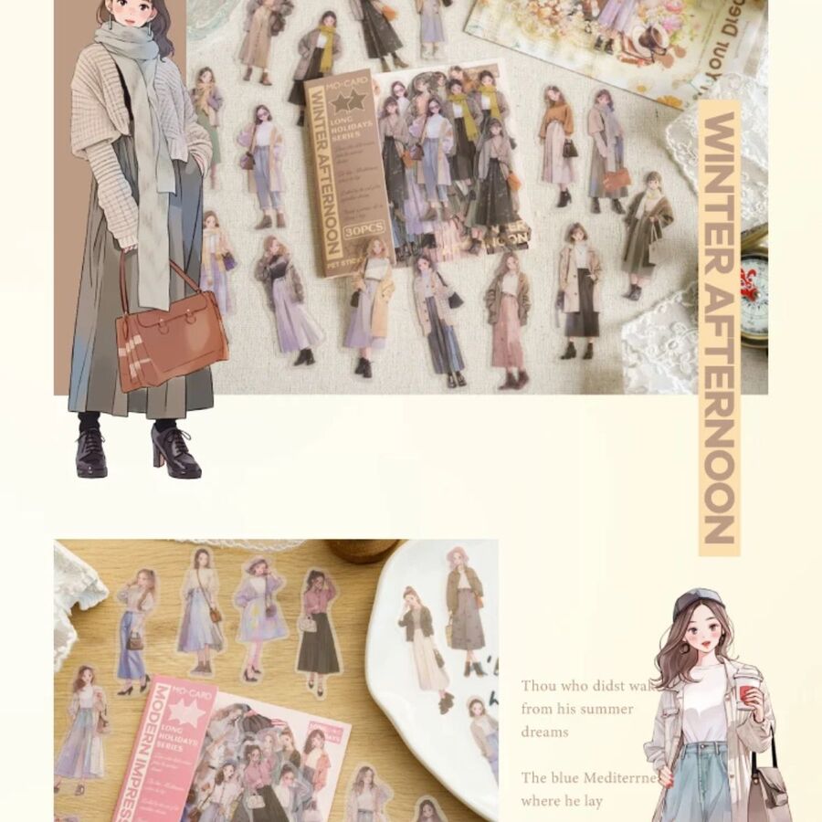 Stickers CHICAS NENAS PET 30649