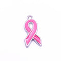 10 DIJE LAZO ROSA CANCER MAMA
