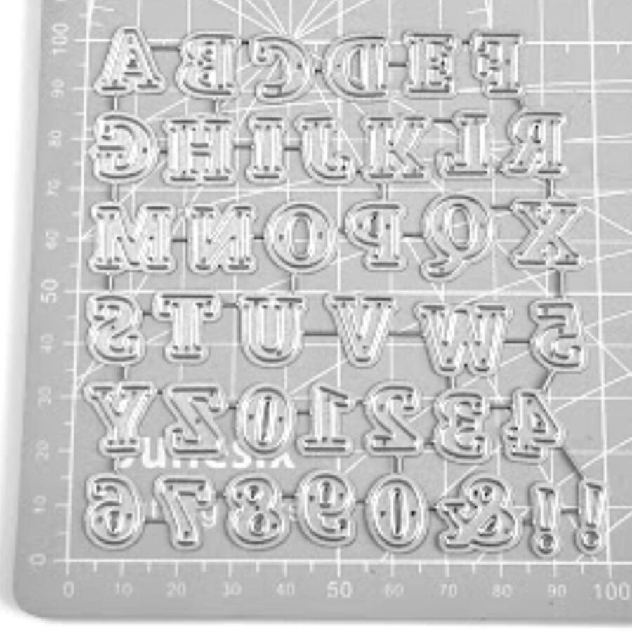 Troquel alfabeto 29897