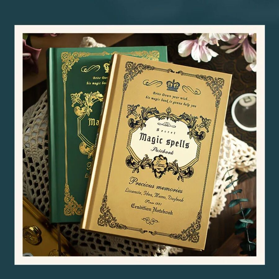 Cuaderno libro vintage