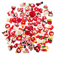 CHARMS PACKS ROJOS 70 UNIDADES