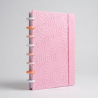 Libreta A5 con Tapa de Ondas en Relieve