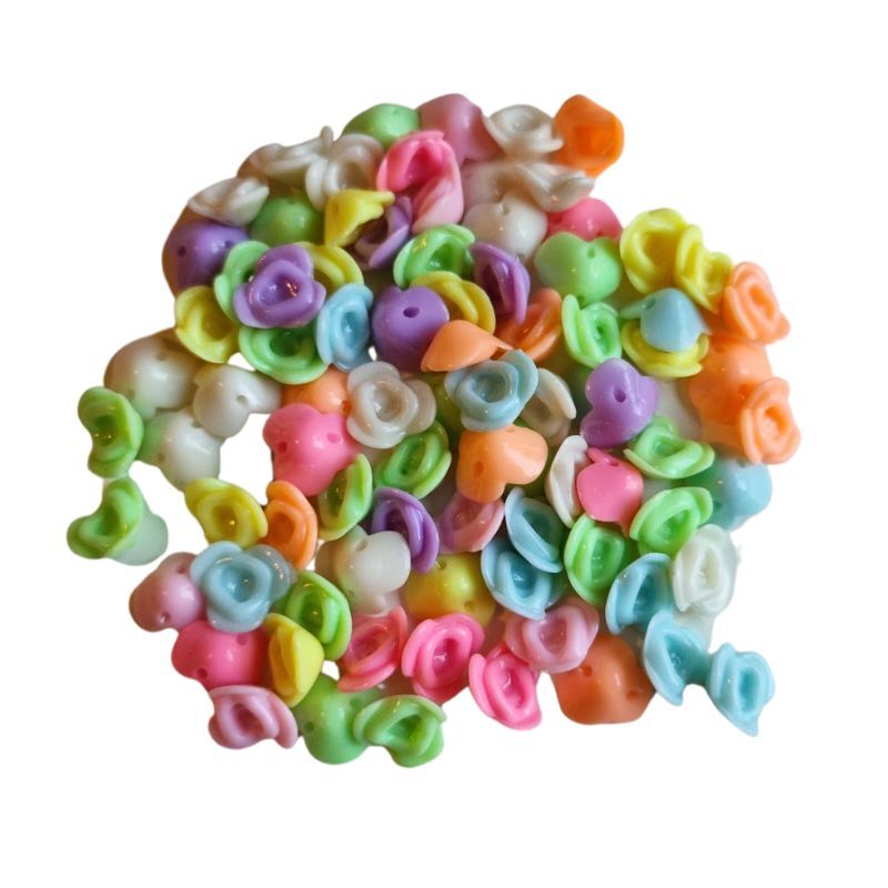 100 Flor Acrilico